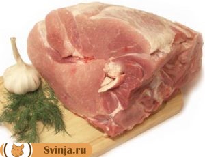 мясо на свинной шашлык 